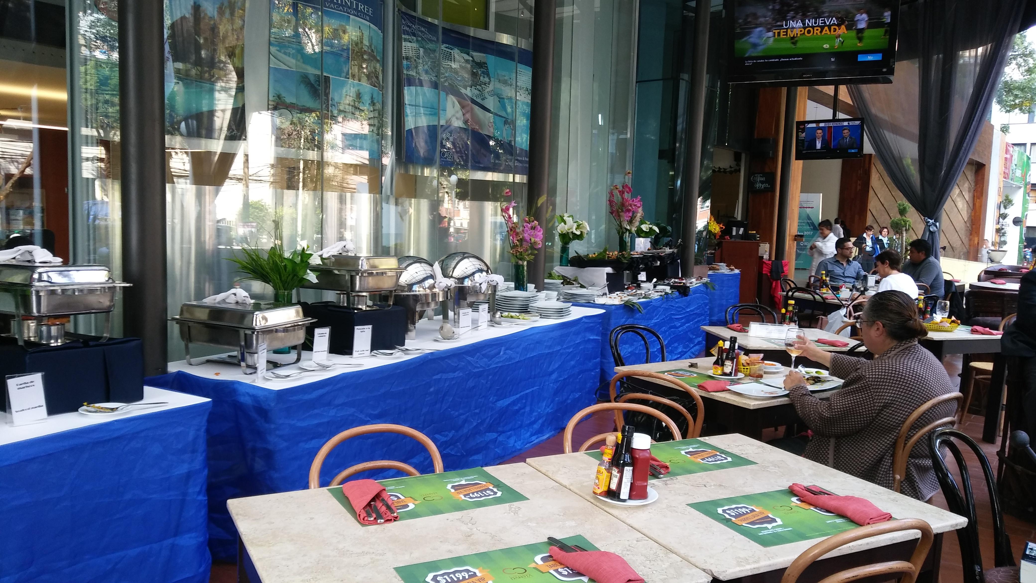 墨西哥城wtc贝莱尔独特酒店-温德姆商标精选 外观 照片 The interior of the restaurant