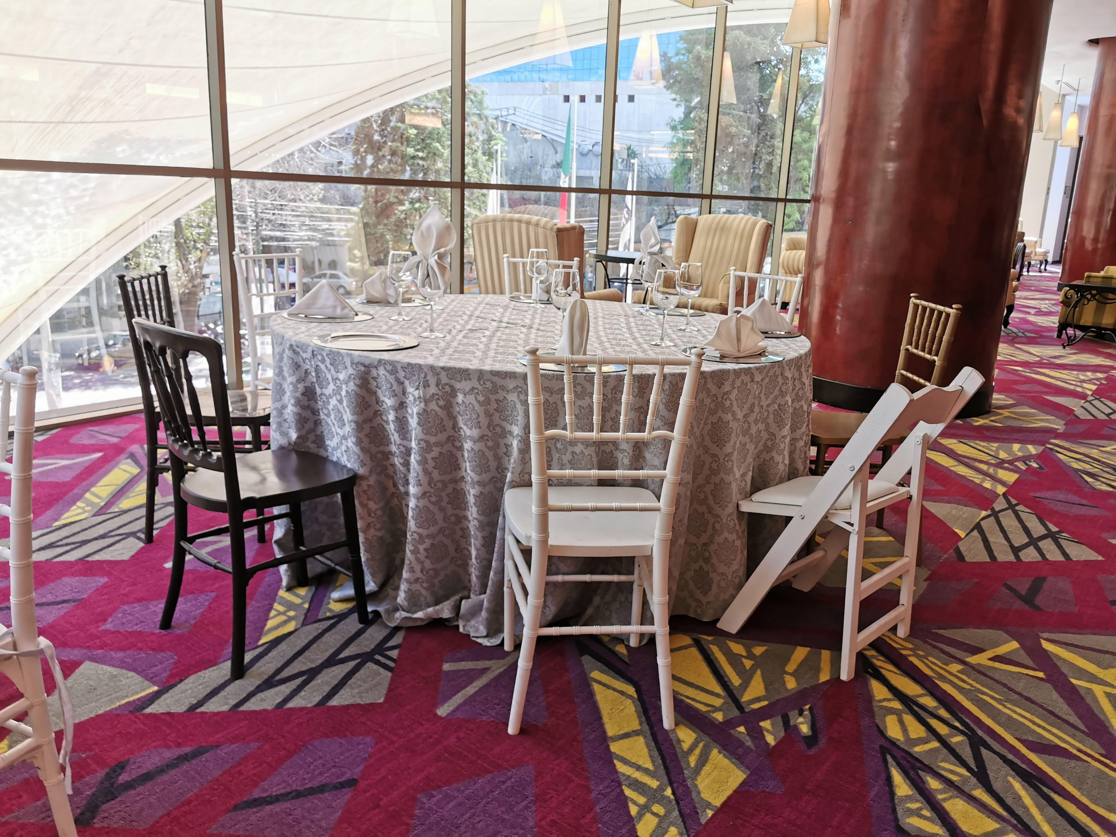 墨西哥城wtc贝莱尔独特酒店-温德姆商标精选 外观 照片 Chivari chairs