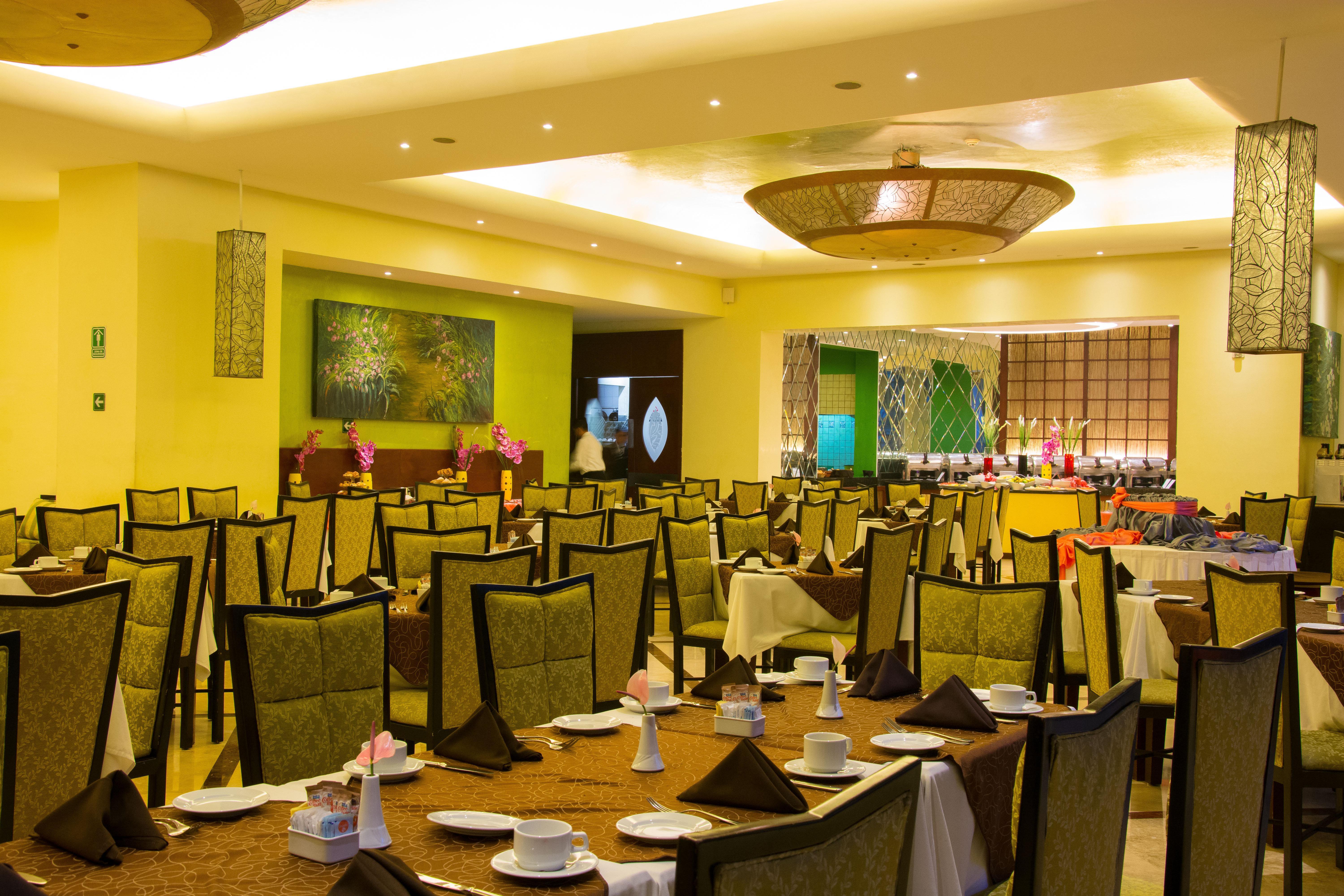 墨西哥城wtc贝莱尔独特酒店-温德姆商标精选 外观 照片 The interior of the restaurant