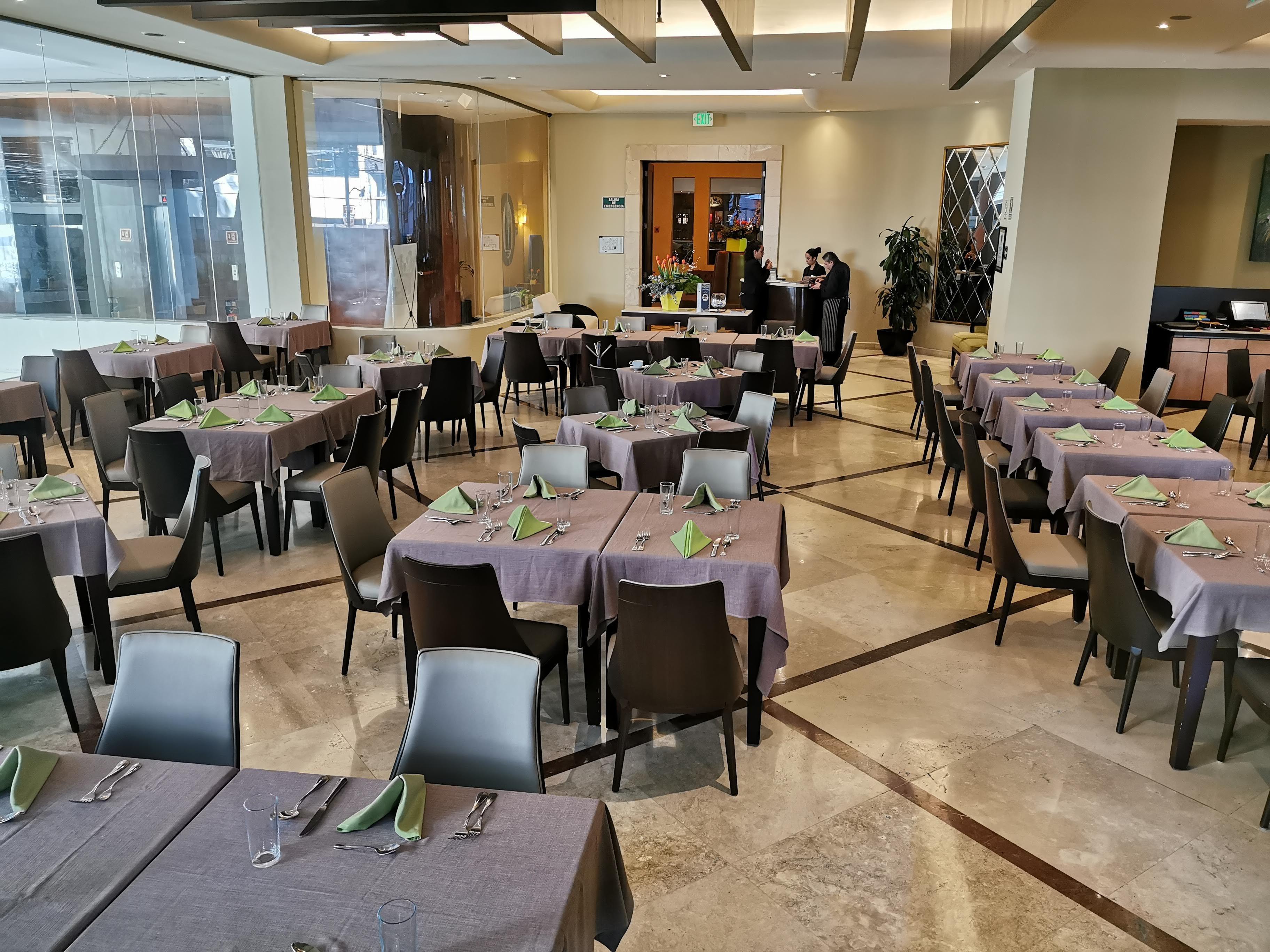 墨西哥城wtc贝莱尔独特酒店-温德姆商标精选 外观 照片 The restaurant of the hotel
