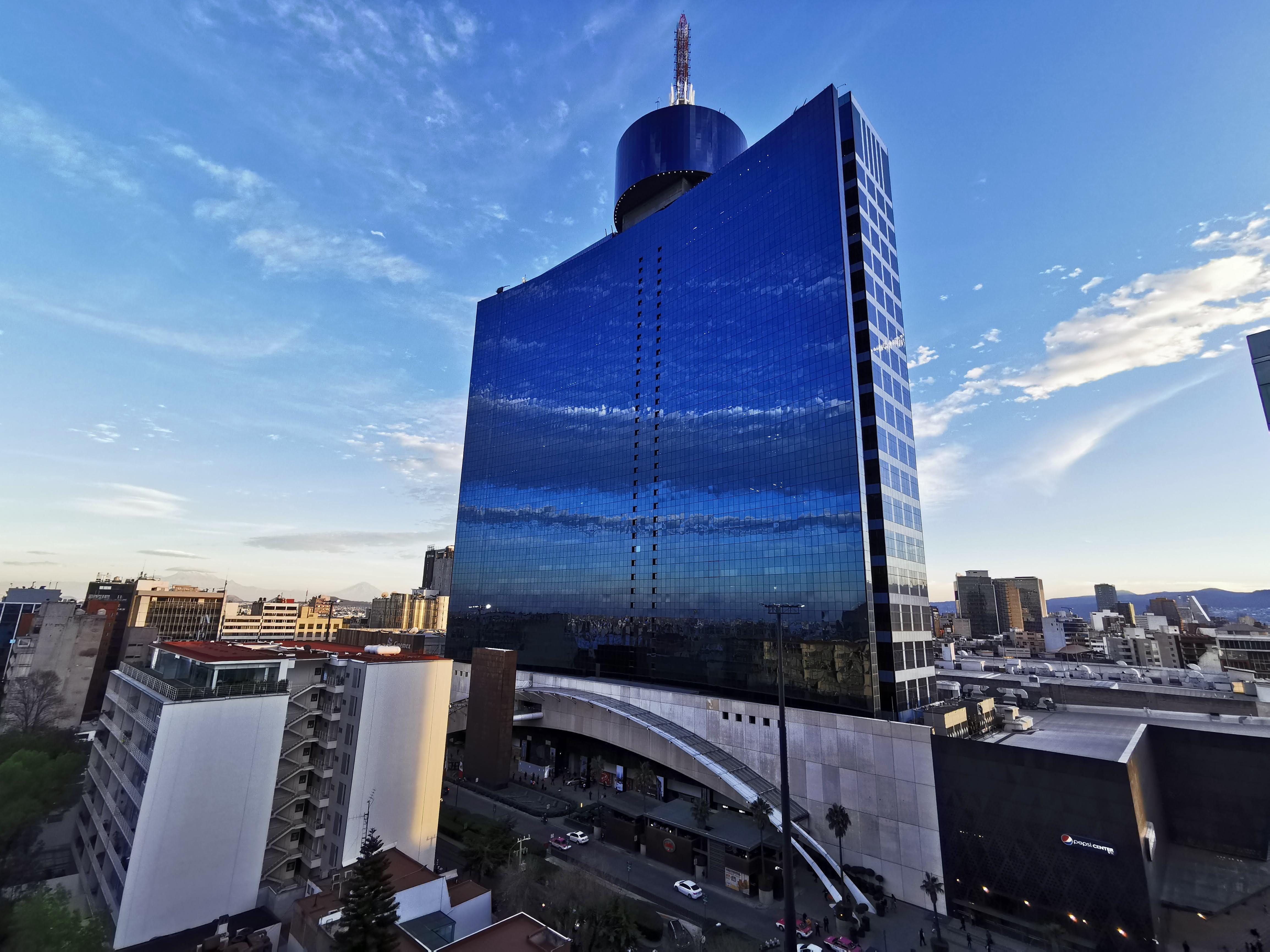 墨西哥城wtc贝莱尔独特酒店-温德姆商标精选 外观 照片 Blue Sky Tower