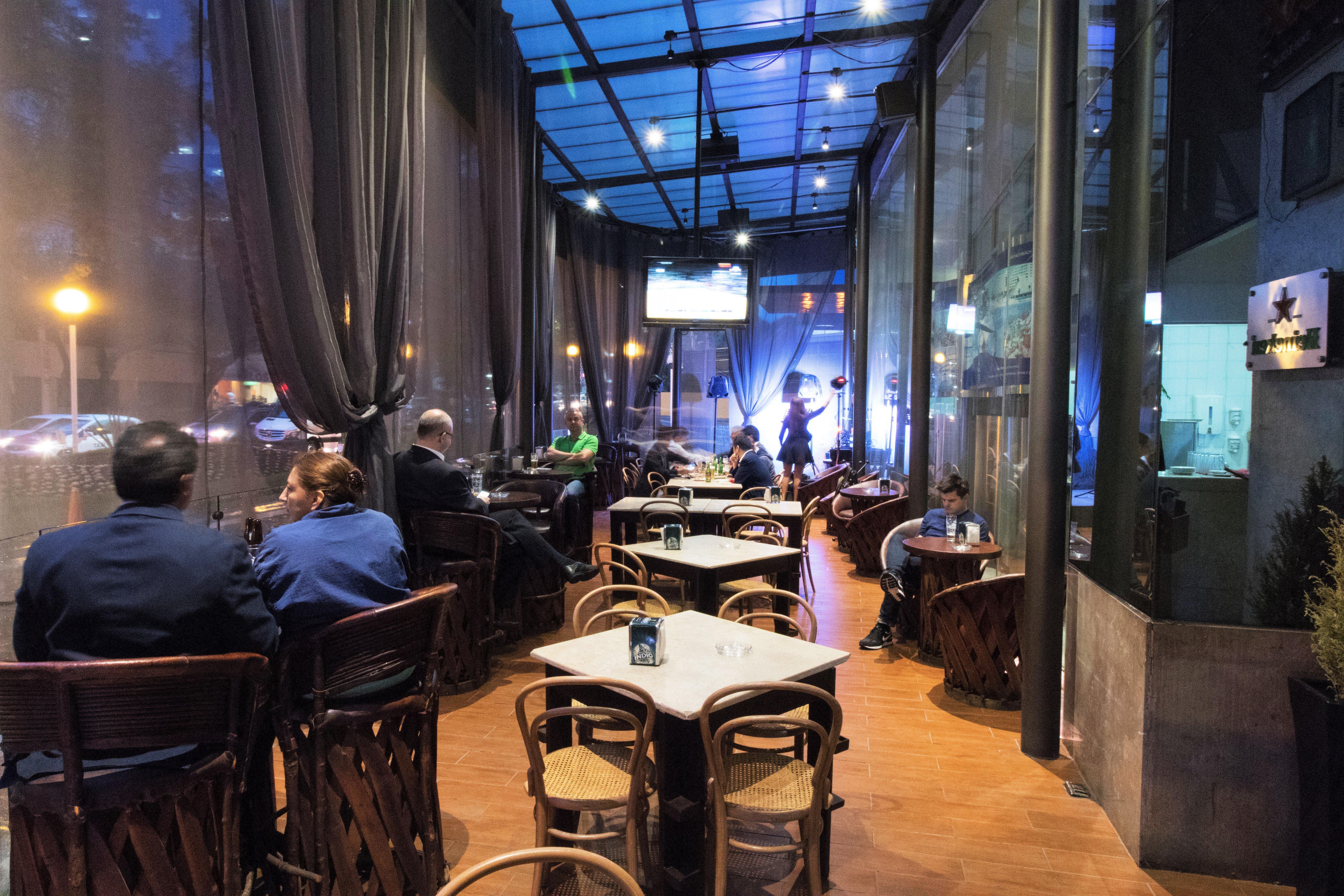 墨西哥城wtc贝莱尔独特酒店-温德姆商标精选 外观 照片 Interior of a restaurant in the city