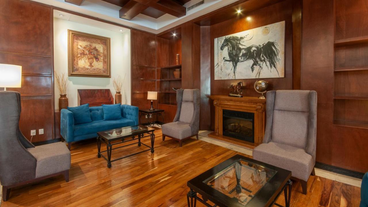 墨西哥城wtc贝莱尔独特酒店-温德姆商标精选 外观 照片 The living room of the presidential suite